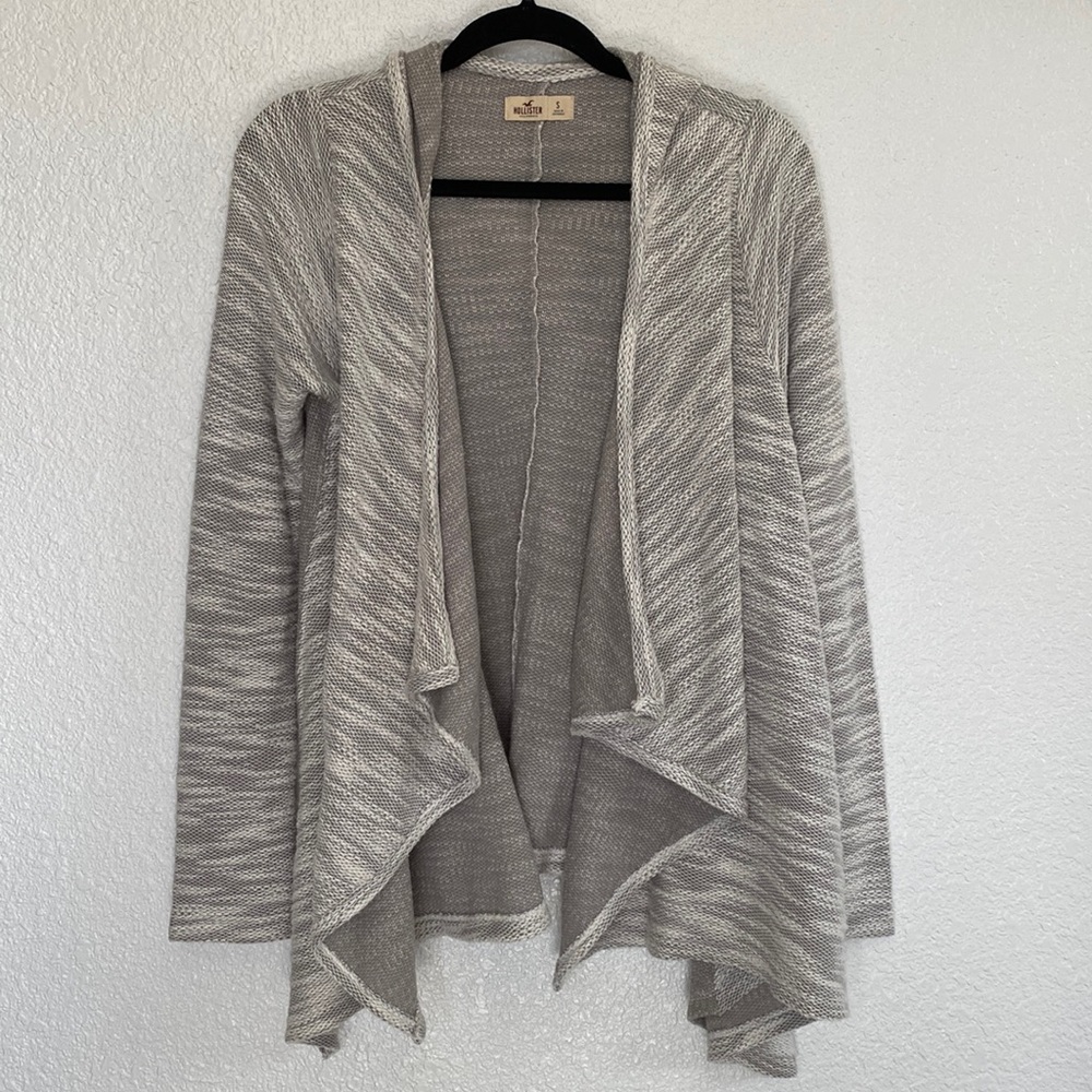 Hollister Hooded Draped Cardigan
